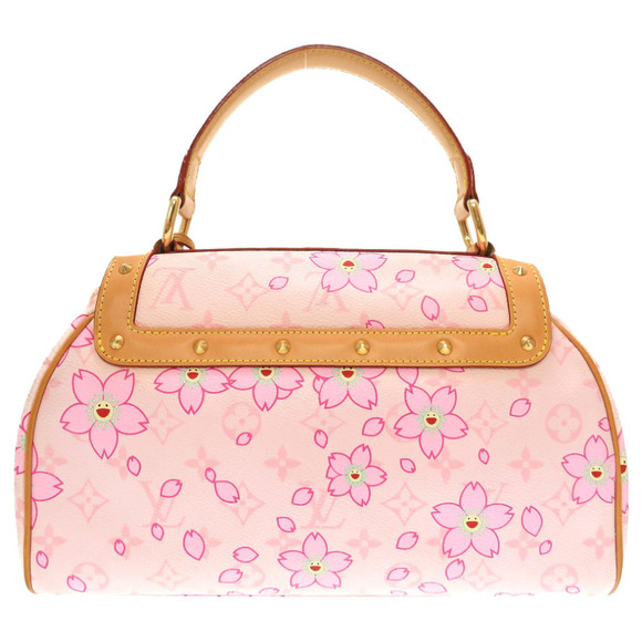 Louis Vuitton Monogram Cherry Blossom Sac Retro PM Pink - Picture 2 of 8